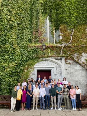 bigss 2024 attendees in the quadrangle